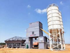 方圓HZS90D攪拌站助力摩洛哥機場建設！