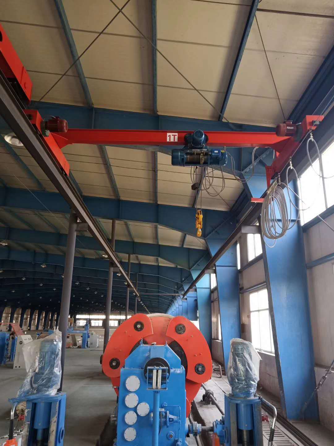 南通優質輕型1噸電動葫蘆行車