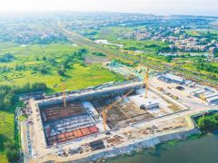 江東新區地埋式水質凈化中心項目計劃年底通水運行