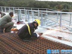 威海首座大型景觀大橋石家河公園大橋年底通車