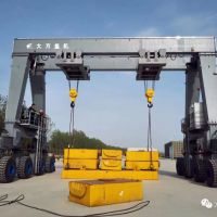 唐山起重機(jī)MGL200t輪胎門(mén)式起重機(jī)